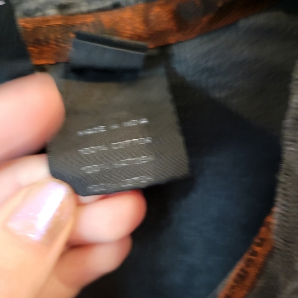 Harley-Davidson Gray Burnout Henley Long Sleeve Shirt - Picture 8 of 9